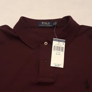 Polo Ralph Lauren XL wine colored brand new